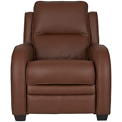 Parker Knoll Charleston Power Recliner Leather Armchair, Como Oak Parker Knoll Charleston Power Recliner Leather Armchair, Como Oak